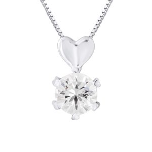 Lova – Lola Van Der Keen Womens Pendant – Be Pretty Collection Silver Sterling – One Size