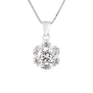 Lova – Lola Van Der Keen Womens Pendant – Be Pretty Collection Silver Sterling – One Size