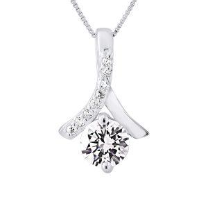 Lova – Lola Van Der Keen Womens Pendant – Be Pretty Collection Silver Sterling – One Size