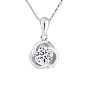Lova – Lola Van Der Keen Womens Pendant – Be Pretty Collection Silver Sterling – One Size