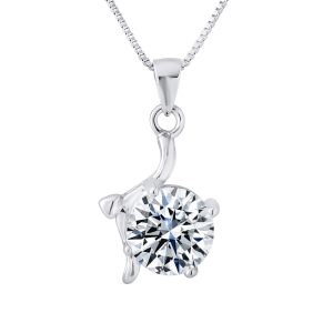 Lova – Lola Van Der Keen Womens Pendant – Be Pretty Collection Silver Sterling – One Size
