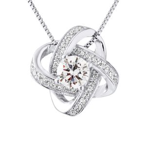 Lova – Lola Van Der Keen Womens Pendant – Be Pretty Collection Silver Sterling – One Size
