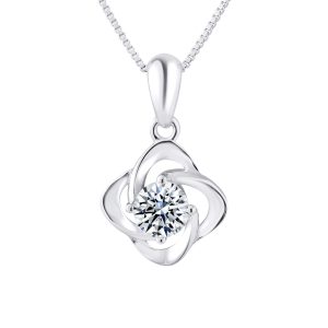 Lova – Lola Van Der Keen Womens Pendant – Be Pretty Collection Silver Sterling – One Size