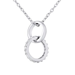 Lova – Lola Van Der Keen Womens Necklace – Like a Star Collection Silver Sterling – One Size
