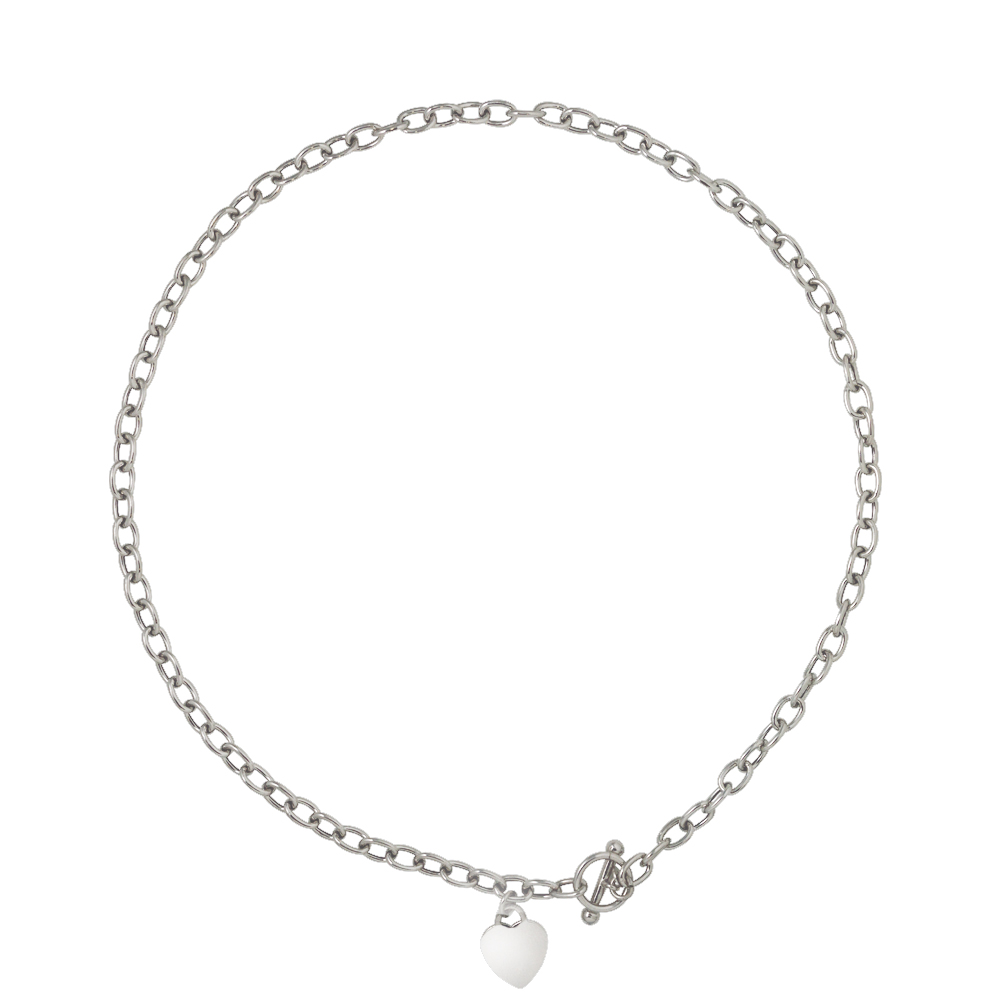 Diadema Womens - Necklace - Black Night - Collection Crystal Pearl Silver Sterling - One Size