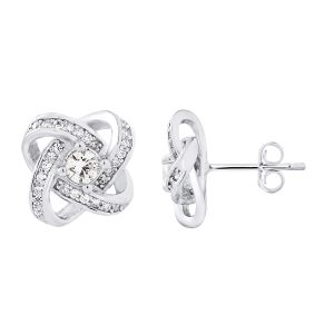 Lova – Lola Van Der Keen Womens Earrings – For You Collection Silver Sterling – One Size