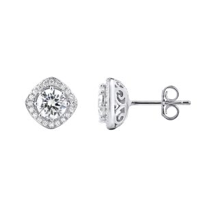 Lova – Lola Van Der Keen Womens Earrings – For You Collection Silver Sterling – One Size