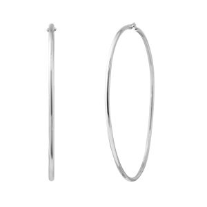 Diadema Womens – Earrings  Love Jewelry Collection Silver Sterling – One Size