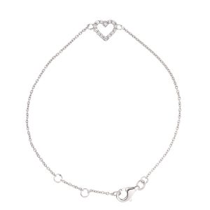 Diadema Womens – Bracelet – Love Jewelry Collection – Grey – One Size