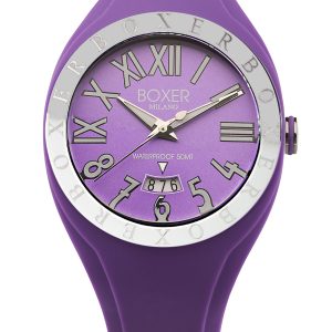 Boxer : Mens Purple Watch Rubber – One Size