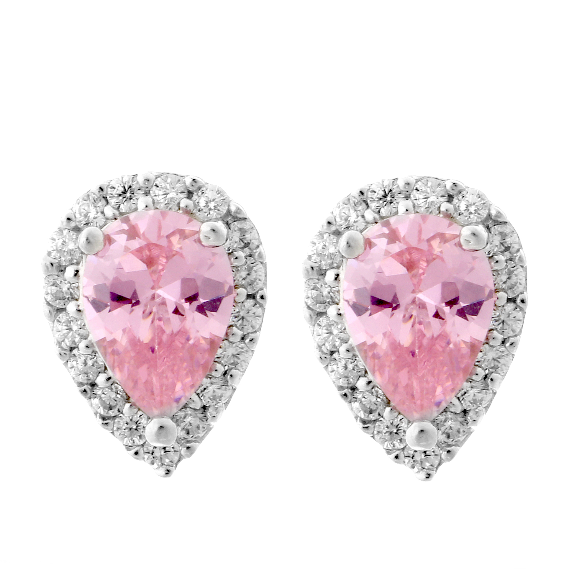 Orphelia 'Enora' WoMens 925 Sterling Silver Stud Earrings - ZO-7226/PI - One Size