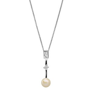 Orphelia ‘Maxime’ WoMens 925 Sterling Silver Chain with Pendant – ZH-7514 – One Size