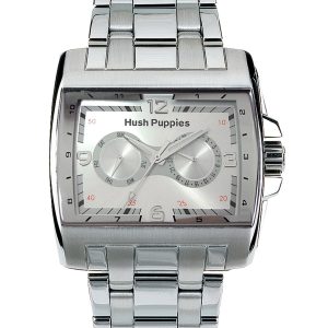 Hush Puppies Mens WATCH – Silver Stainless Steel – One Size