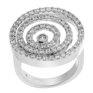 Orphelia WoMens 925 Sterling Silver Ring – ZR-3521 – Size K