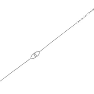 Orphelia WoMens 925 Sterling Silver Bracelet – ZA-7050 – One Size