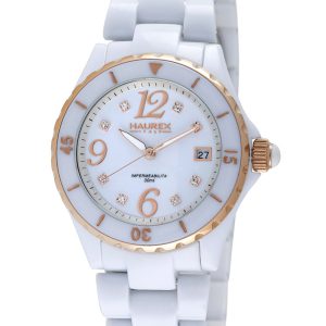 Haurex Italy : Womens Make Up White Watch – One Size