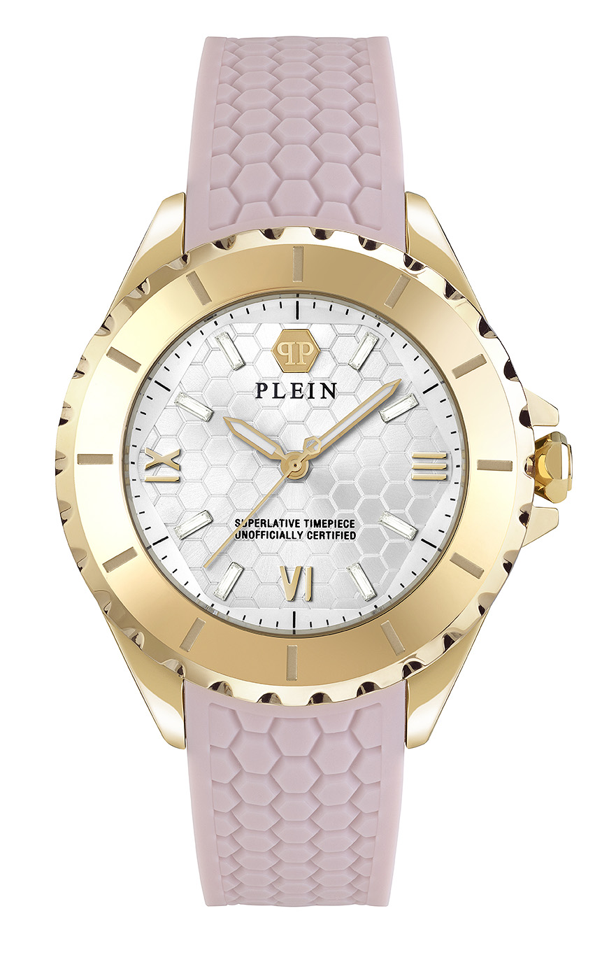 Philipp Plein Heaven WoMens Pink Watch PWPOA0224 Silicone - One Size
