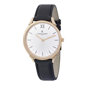 Pierre Cardin Pigalle Plissée Unisex’s Black Watch CPI.2003 Leather – One Size