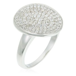 Orphelia WoMens 925 Sterling Silver Ring – ZR-3516 – Size O 1/2