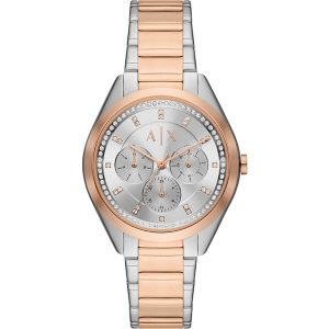 Armani Exchange Lady Giacomo WoMens Multicolour Watch AX5655 Stainless Steel – One Size