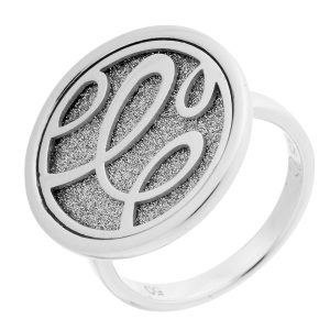 Orphelia WoMens 925 Sterling Silver Ring – ZR-7096 – Size L