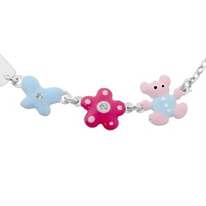 Orphelia Childrens Unisex Child’s 925 Sterling Silver Bracelet – ZA-7148 – One Size