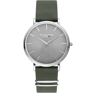 Victoria Hyde London Mens Watch Richmond Classic, green grey Stainless Steel – One Size