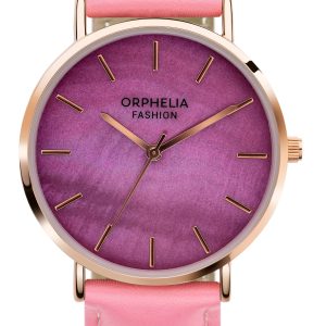 Orphelia Fashion Perla WoMens Pink Watch OF711808 Leather – One Size