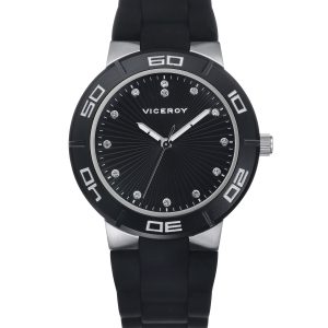 Viceroy Womens :WATCH – Black Rubber – One Size