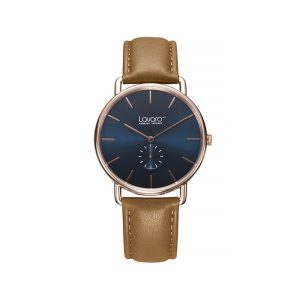 Victoria Hyde London Mens Lavaro LA60003 Serie Quartz Watches For Men – Brown Leather – One Size