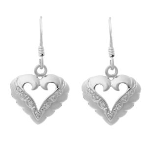 Orphelia WoMens 925 Sterling Silver Drop Earrings – ZO-5247 – One Size