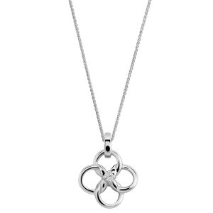 Orphelia ‘Aida’ WoMens 925 Sterling Silver Chain with Pendant – ZH-7472 – One Size