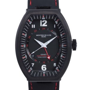 Montres de Luxe Mens Blue Watch Leather – One Size