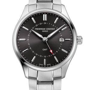Frederique Constant Frédérique Mens Silver Watch FC-252DGS5B6B Stainless Steel (archived) – One Size