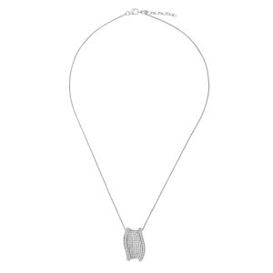 Orphelia WoMens 925 Sterling Silver Chain with Pendant – ZH-7357 – One Size