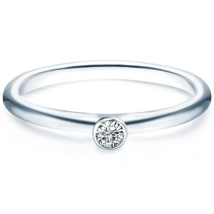 Tresor 1934 Womens Trilani Female Sterling Silver Ring – Size P