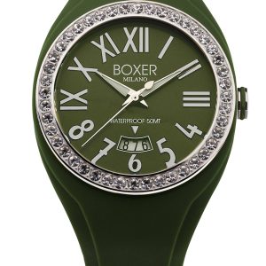 Boxer : Mens Green Watch Rubber – One Size