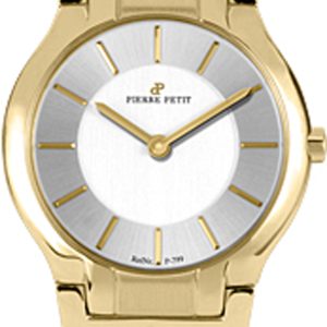 Pierre Petit : Womens Serie Laval Silver Watch – Gold Stainless Steel – One Size
