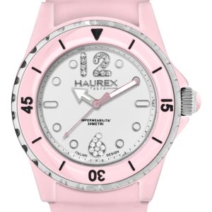 Haurex Italy : Womens Beauty White Watch – Pink – One Size