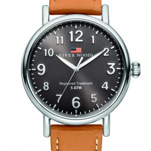 River Woods Sacramento Mens Brown Watch RW420006 Leather – One Size