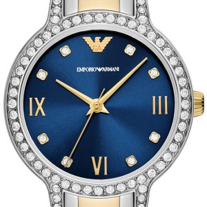 Emporio Armani Cleo WoMens Multicolour Watch AR11576 Stainless Steel (archived) – One Size