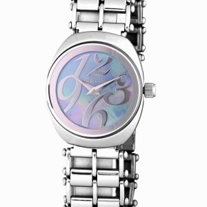 Jowissa : Como WoMens Mother Of Pearl Watch – Silver – One Size