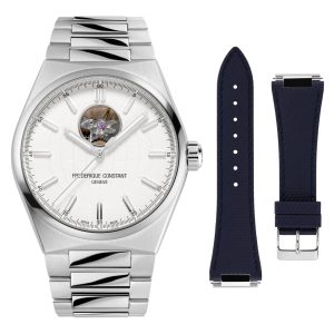 Frederique Constant Frédérique Highlife Heart Beat Mens Silver Watch FC-310S4NH6B Stainless Steel (archived) – One Size