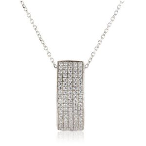 Orphelia WoMens 925 Sterling Silver Chain with Pendant – ZH-4437 – One Size
