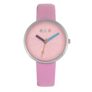 Crayo Metric Unisex Watch – Pink Stainless Steel – One Size