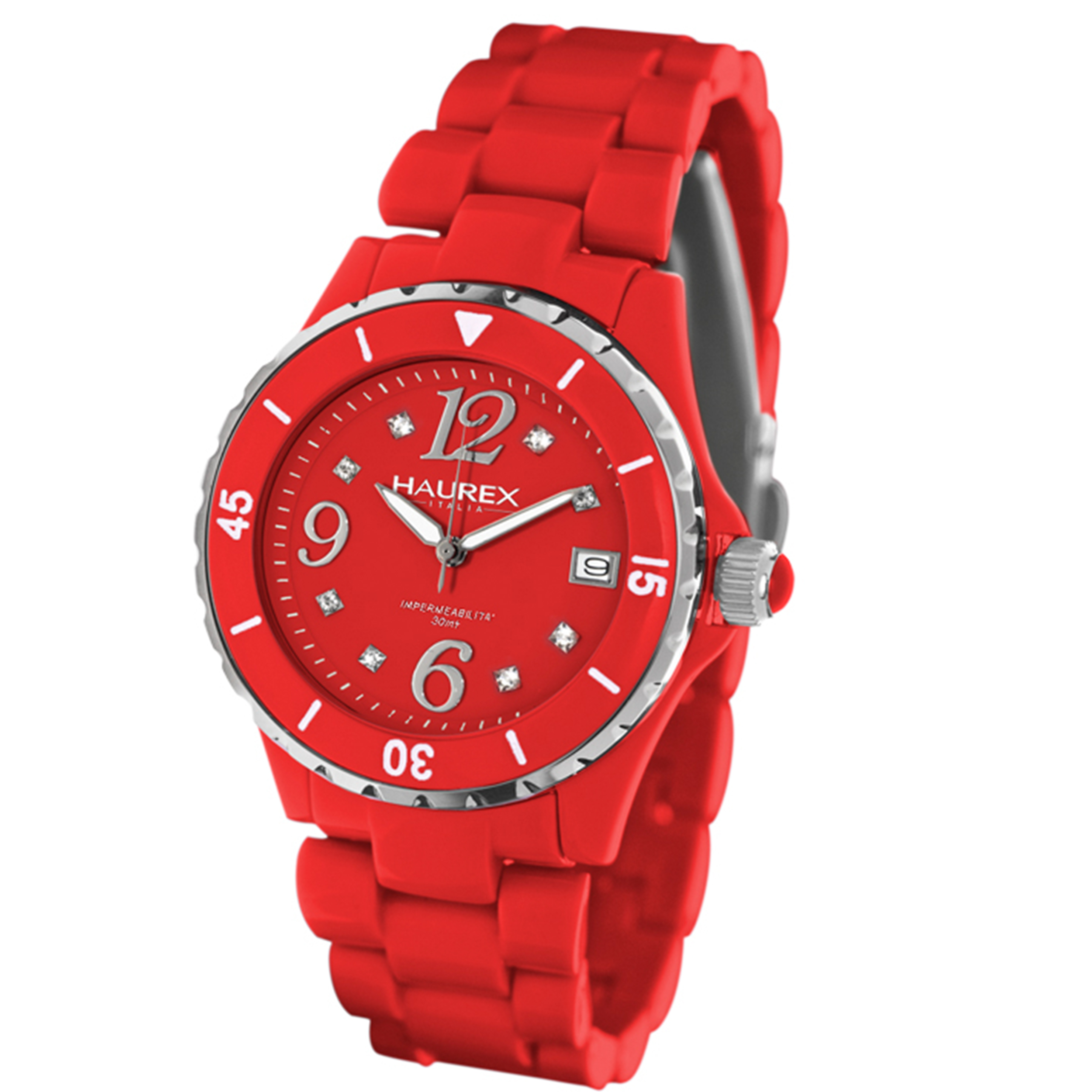 Haurex Italy : Womens Make Up Red Watch - One Size