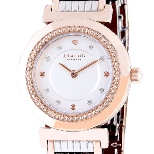 Johan Eric : djursland womens silver watch.. – Silver & Gold Stainless Steel – One Size