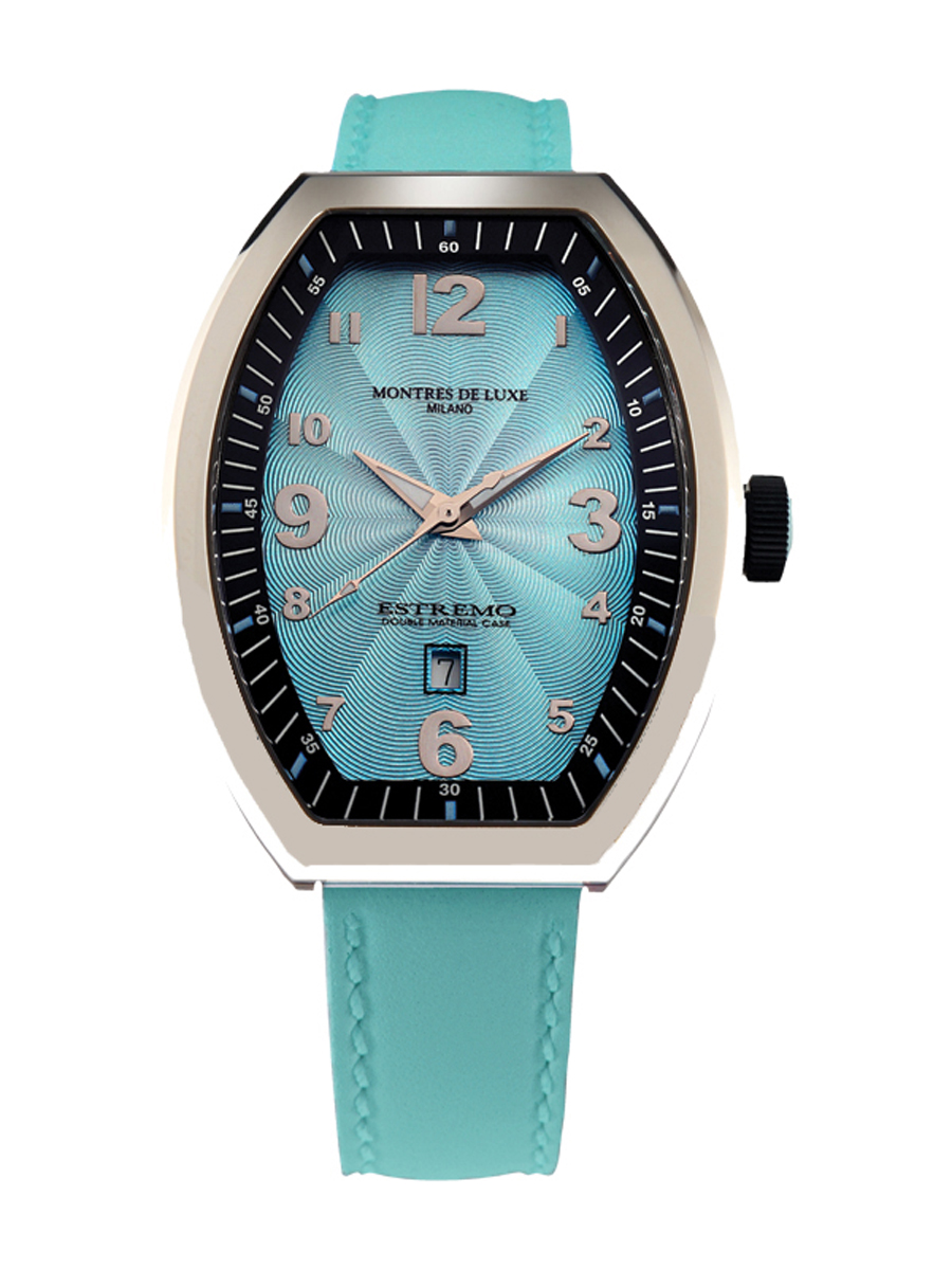 Montres de Luxe : Womens Estremo Lady Blue Watch - One Size