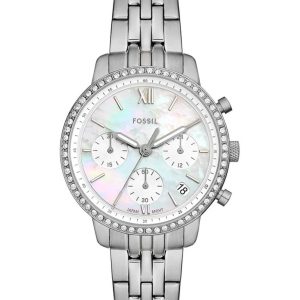 Fossil Neutra WoMens Silver Watch ES5357 Stainless Steel (archived) – One Size