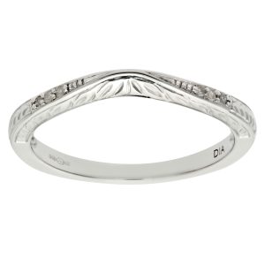 Diamant L’Eternel Womens Ladies 9ct White Gold Diamond Eternity Ring – Size O
